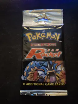 HEAVYU! 21.2g! Pokemon WOTC Team Rocket 🚀 Booster Pack 742818061766 - Image 5