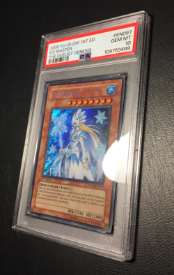 Ice Master 1. Edition | Secret Rare | 2008 TDGS | PSA 10 Gem Mint | Yu-Gi-Oh - Image 4