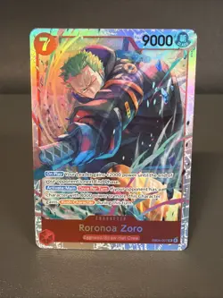 One Piece Roronoa Zoro EB04-007 SR Adventure on KAMI's Island ENGLISH *IN HAND - Image 1