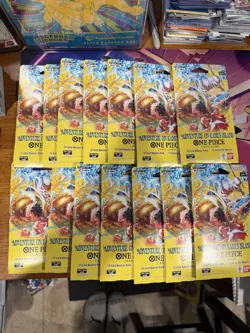 One Piece - OP15 Adventure On Kami’s Island English Lot Of 14 Blister Packs - Image 1