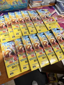 One Piece - OP15 Adventure On Kami’s Island English Lot Of 14 Blister Packs - Image 2