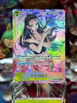 Nico Robin SR Parallel EB03-055 JP Extra Booster Heroines Edition Japanese OPTCG - Image 1
