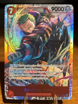One Piece Roronoa Zoro EB04-007 SR ENGLISH OP15 - Image 1