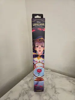 Disney Lorcana Shimmering Skies Belle Playmat Beauty and the Beast FREE SHIP NEW - Image 1