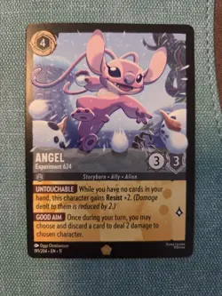 Disney Lorcana Winterspell - Angel - Experiment 624 - Legendary - 191/204 - Image 1
