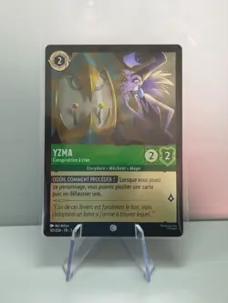 Carte LORCANA FR - Chapitre 7 101/204 Yzma -✨FOIL✨Neuf - Image 1