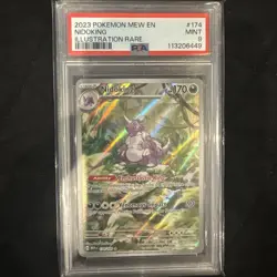 Nidoking 174/165 Sv: Scarlet & Violet 151 Holo Pokemon TCG - PSA 9 Mint - Image 1