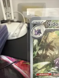 Pokemon TCG Nidoking 174/165 Scarlet & Violet 151 Illustration Rare NM Condition - Image 2
