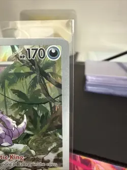 Pokemon TCG Nidoking 174/165 Scarlet & Violet 151 Illustration Rare NM Condition - Image 3