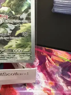 Pokemon TCG Nidoking 174/165 Scarlet & Violet 151 Illustration Rare NM Condition - Image 4