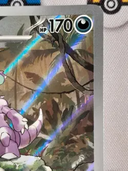 Pokemon Nidoking 174/165 TCG Scarlet Violet-151 Illustration Rare Card - Image 3