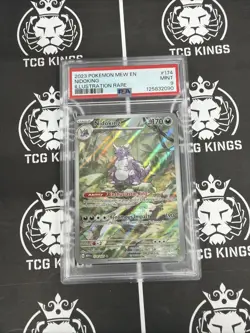 Pokemon TCG Nidoking Scarlet & Violet-151 174/165 Holo Illustration Psa9 - Image 1