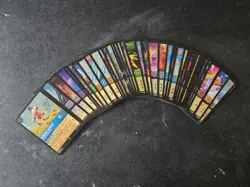 39 Disney Lorcana Super Rare Foil Trading Card Game Lot Winterspell Fabled - Image 1