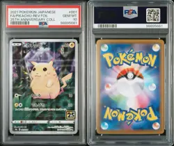 PSA 10 2021 POKEMON JAPANESE 25TH ANNIVERSARY COLLECTION FA/PIKACHU-REVERSE FOIL - Image 5