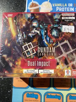 Gundam Card Game Dual Impact Booster Box - Sealed GD-02 ENGLISH - Image 1