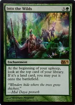 180/249 INTO THE WILDS RARE CORE SET 2014 MTG CARD - Image 1