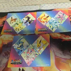 Pokemon TCG - Prismatic Evolutions - Tech Sticker Set - All 3 Sheets - Image 1