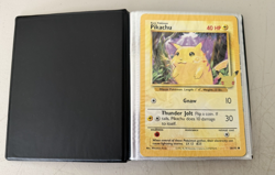 Pokemon Lot of 8 Jumbo Cards with Celebrations Binder Charizard Pikachu Mewtwo - Image 4