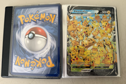 Pokemon Lot of 8 Jumbo Cards with Celebrations Binder Charizard Pikachu Mewtwo - Image 5