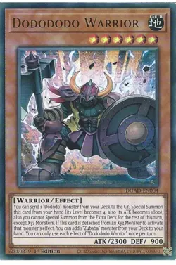 DUAD-EN004 Dodododo Warrior : Ultra Rare Card : 1st Edition - Image 1