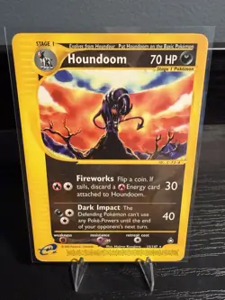 Houndoom 15/147 Aquapolis Non-Holo Card - Image 1