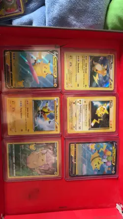 Pikachu & Raichu Holo/Regular Pokemon TCG 6 Card Lot English - Image 1
