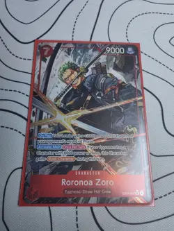 Zoro EB04-007 Alt Art SR OPTCG One Piece Trading Card Game - Image 1