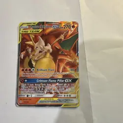 The Pokemon Company Charizard & Braixen GX Ultra Rare Holo 22/236 Card - Image 1