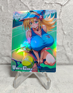 Dark Magician Girl Trading Card Waifu Goddess Story Anime Girl holo Karte Manga - Image 1
