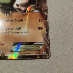 Golem EX 46/83 Ultra Rare Generations Pokemon Card Heavily Played - Image 4