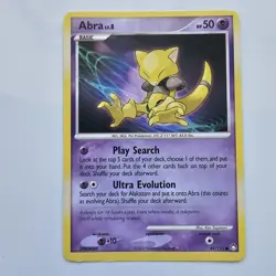 Abra 69/123 Mysterious Treasures 2007 Pokemon Card - Image 1