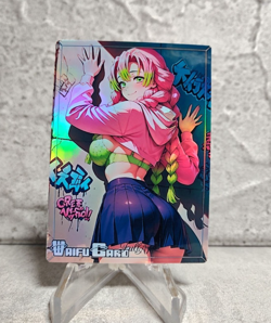 Mitsuri Trading Card Waifu Goddess Story Anime Girl holo Karte Manga Full Art - Image 1