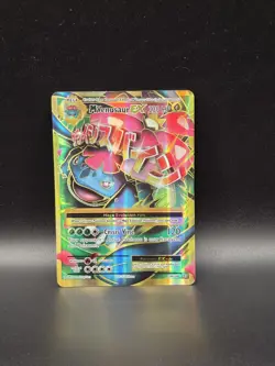 Pokemon TCG M Venusaur EX Full Art Ultra Rare Card 100/108 - Image 1