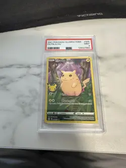 PSA 9 MINT PIKACHU Celebrations #005 FULL ART Pokemon Card 5/25 TCG - Image 1