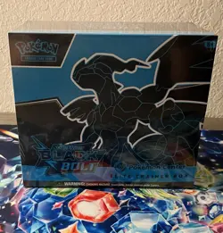Pokemon Center Exclusive Black Bolt ETB Elite Trainer Box TCG - Image 1