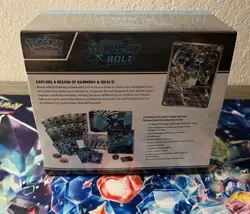 Pokemon Center Exclusive Black Bolt ETB Elite Trainer Box TCG - Image 2