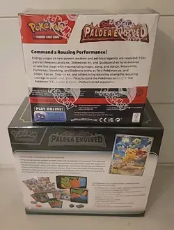 Pokemon Scarlet & Violet Paldea Evolved Booster Box & Elite Trainer Box-Sealed - Image 2