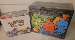 Pokemon Scarlet & Violet Paldea Evolved Booster Box & Elite Trainer Box-Sealed - Image 3