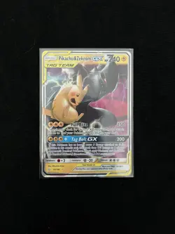 Pikachu & Zekrom GX 33/181 Tag Team - Near Mint - SM Promo - Pokemon Card - Image 1
