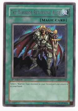 The Warrior Returning Alive - LOD-030 - Rare - 1st Edition x1 - Lightly Played - Image 1