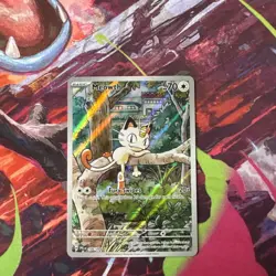 Meowth 106/094 ME02: Phantasmal Flames Illustration Rare Pokemon TCG NM (3) - Image 1