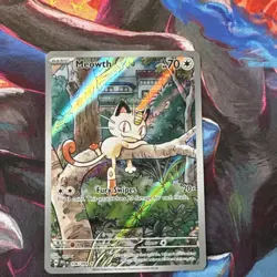 Meowth 106/094 ME02: Phantasmal Flames Illustration Rare Pokemon TCG NM (2) - Image 1