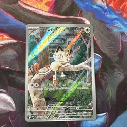 Meowth 106/094 ME02: Phantasmal Flames Illustration Rare Pokemon TCG NM (2) - Image 2