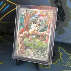 Meowth 106/094 ME02: Phantasmal Flames Illustration Rare Pokemon TCG NM - Image 1