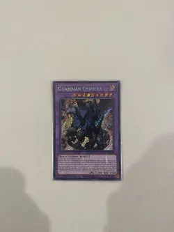 Yugioh Guardian Chimera RA02-EN023 Secret Rare 1st Ed NM - Image 1