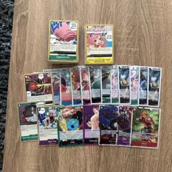 One Piece TCG OP11 bundle, Commons, Uncommons, Rares, Leaders & Secret Rares - Image 1