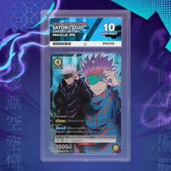 Satoru Gojo UA02BT/JJK-1-011 R* PARALLEL Jujutsu Kaisen Union Arena ACE10 Graded - Image 1