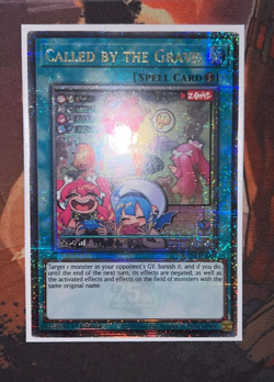 Called By The Grave Alt Art (Quarter Century Secret Rare) - RA04-EN092 - YuGiOh - Image 1