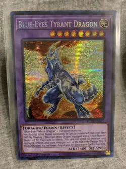 Yu-Gi-Oh! TCG Blue-Eyes Tyrant Dragon 25th Anniversary Tin: Dueling Heroes Mega - Image 1