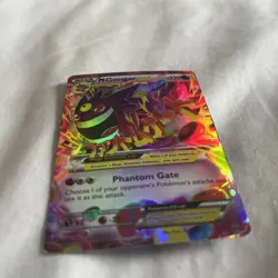 Pokemon TCG XY Phantom Forces M Gengar EX Ultra Rare Holo Card 35/119 Mega - Image 3